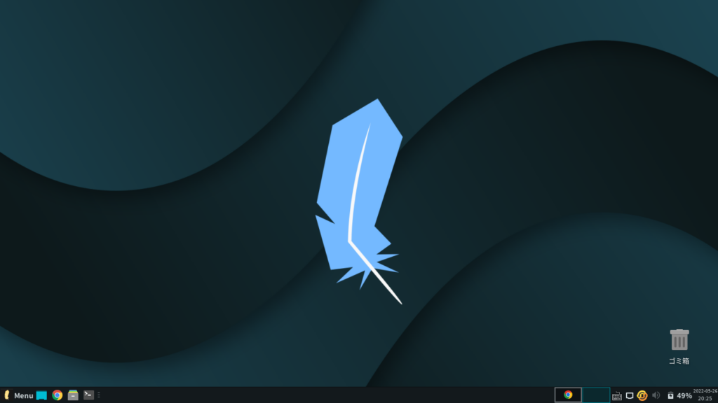Linux Liteデスクトップ画面